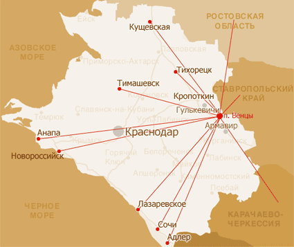 Венцы заря гулькевичского района карта